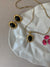 Necklace and earrings set with 4 different color stones by Park lane - Cecilia Vintage