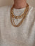 Vintage Monet double chain necklace - Cecilia Vintage