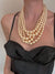Vintage Pearl 5 strand necklace - Cecilia Vintage